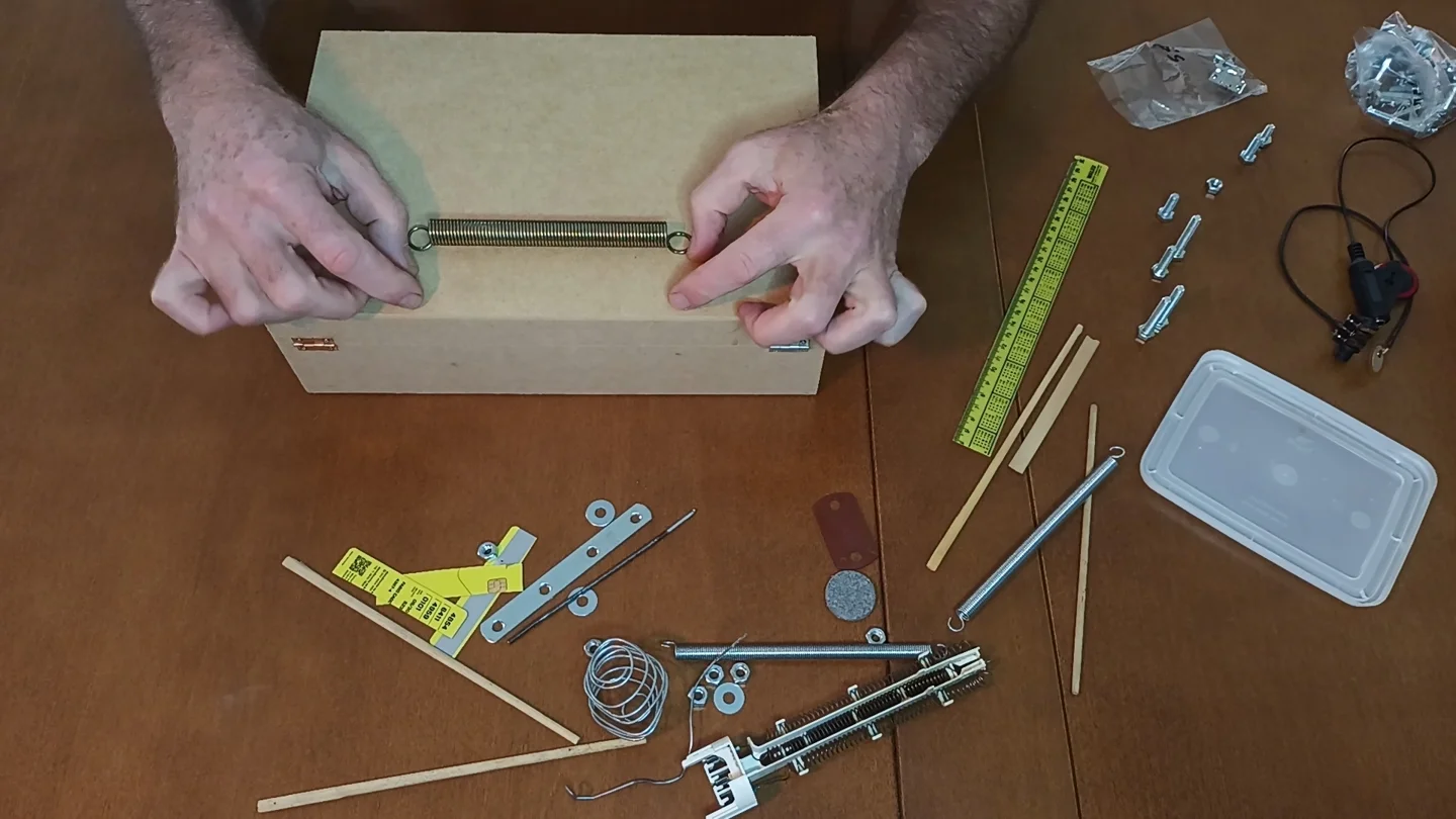Materiais para montar a noisebox